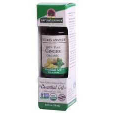 NATURE'S ANSWER 生薑精油, 1入, 15ml