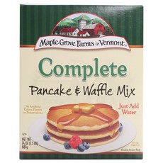 Maple Grove Farms Of Vermont Complete Pancake & Waffle Mix, 1個, 681克
