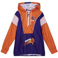 mitchell & ness 鳳凰城太陽隊亮點輪替風衣運動防風外套