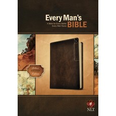 (英文圖書) Every Man's Bible-NLT Deluxe Explorer Imitation Leather, Tyndale House Publishers, 英文, 仿皮
