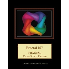 (英文圖書) Fractal 167: Fractal Cross Stitch Pattern 平裝版, Createspace Independent Pub..., 英文