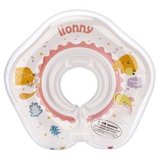 lionny寶寶游泳脖圈 嬰兒脖圈 嬰兒游泳圈 游泳圈, 紅色