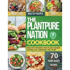 (英文圖書) The Plantpure Nation Cookbook: Healthy Recipes for Plant-Based Eating All Through the Year 平裝版, Healthy Cooking, 英文