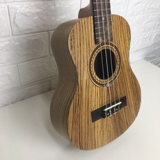 巴哈樂器批發 26吋烏克麗麗斑馬木材質，音色清脆明亮，輕巧易攜帶，適合初學者及進階玩家, 26 吋
