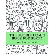 (英文圖書)The Doodle Comic Book for Boys 3 平裝版, Createspace Independent Pub..., 英文