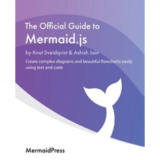 (英文圖書) The Official Guide to Mermaid.js: Create complex diagrams and beautiful flowcharts easily usi... 平裝版, Packt Publishing, 英文