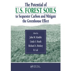 (英文圖書) The Potential of U.S. Forest Soils to Sequester Carbon and Mitigate the Greenhouse Effect 平裝版, CRC Press, 英文