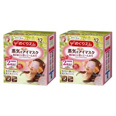Kao 花王 MegRhythm 美舒律蒸氣眼罩 洋甘菊香 12入, 2個