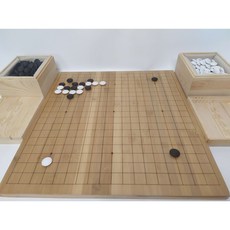 精瓷圍棋套組 加重圍棋 五子棋 棋盤 棋罐, 精瓷+松木罐+楠竹盤 (只能郵局配送)
