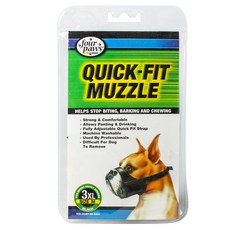 four paws 快穿式狗狗嘴套, 1個