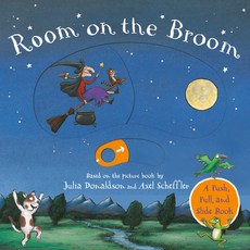 (英文圖書)Room on the Broom Push-Pull-Slide Board Books, Dial Books, 英文, 硬頁書