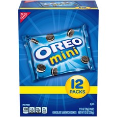OREO 奧利奧 迷你巧克力夾心餅乾, 1組, 336g