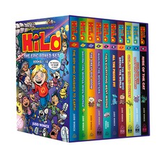 (英文圖書)Hilo: The Epic Boxed Set (Books 1-10): (A Graphic Novel Boxed Set) 精裝版, Random House Graphic, 英文