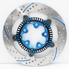 MASA競技車碟 浮動前碟盤 三陽SYM JET SL JET SR 多色, 藍色