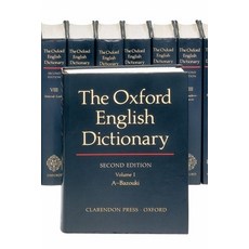 The Oxford English Dictionary: 20 Volume Set, Clarendon Press, 英語, 精裝版