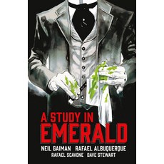 (英文圖書)Neil Gaiman's a Study in Emerald 精裝版, Dark Horse Books, 英文