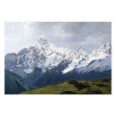 聖母峰手繪油畫 60 90cm VF-88, 詳見包裝