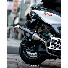 炫富精品 刺蝟HS1合格排氣管 六代戰/水冷BWS/FORCE2.0/四代戰/五代戰/BWSR適用, 原廠規格,▪️鍍鈦桶身