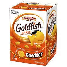 PEPPERIDGE FARM 琣伯莉 小金魚香脆餅 切達起司口味 3包入, 1盒, 1.6kg