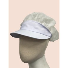 萊亞生活館 工作帽 (女帽) 白色 黑色網帽 廚師帽 外場 自助餐 帽子 食品帽 衛生局檢查 衛生