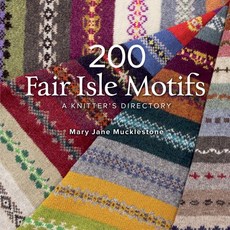 (英文圖書) 200 Fair Isle Motifs: A Knitter's Directory 平裝版, Interweave Press, 英文