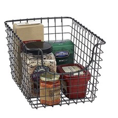 SPECTRUM 在櫥櫃廚房毛巾架上, 工業灰