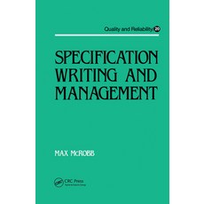 Specification Writing and Management 平裝版, CRC Press, 英文