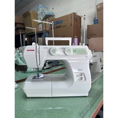 車樂美 JANOME 2212 全新台灣製造半迴旋機械縫紉機, White, 1個