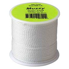 MUZZY Braunell Gator Code釣魚線, 白色
