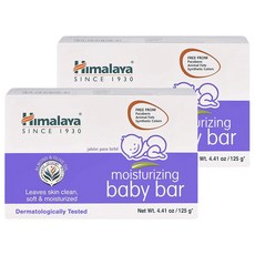 HimalaYa 嬰兒清潔保濕肥皂, 2入, 125g