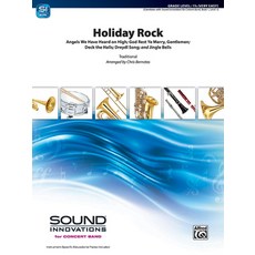 (英文圖書) Holiday Rock: Featuring: Angels We Have Heard on High / God Rest Ye Merry Gentlemen / Deck th... 平裝版, Alfred Music, 英文