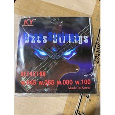 KY貝斯弦 貝斯套弦 音色明亮 手感舒適 SET45100, 詳見包裝, 1個