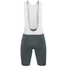 BAISKY百士奇自行車男款吊帶短褲 潔淨II 深鐵灰