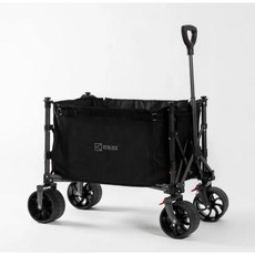 KENLUCK 多功能折疊手拉推車, 黑色, 1個