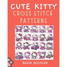 (英文圖書) Cute Kitty Cross Stitch Patterns: Cute Paws and Tiny Bows: 66 Playful Cat Patte... 平裝版, Independently Published, 英文