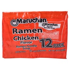 Maruchan 雞汁風味泡麵, 85g, 12包