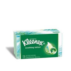 Kleenex 舒緩潤膚衛生紙 20.8 x 21.3cm, 170張, 1盒