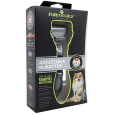 FURminator 可調節寵物理毛機, 1個, 黑色的