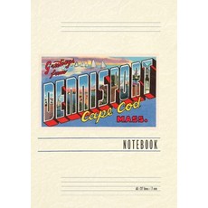 (英文圖書) Vintage Lined Notebook Greetings from Dennisport Mass. 平裝版, Found Image Press, 英文