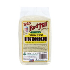 Bob's Red Mill 奶油小麥熱麥片, 1個, 680克