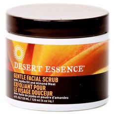DESERT ESSENCE 臉部溫磨砂膏, 1入, 120ml