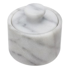 FOX RUN 爆款大理石鹽窖調味盒白色, 1個, 1毫升