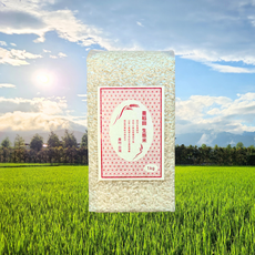 棗稻田台中秈10號生態米 自然農法香醇好米 白米 糙米雙重營養, 1kg, 1個, 特殊等級