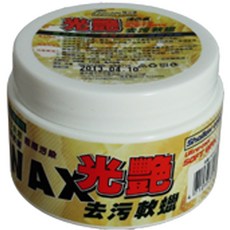 光豔去汙軟蠟淺色車專用，溫和去污不傷漆，提升光澤易操作，保護車漆防污垢, 1個, 140ml