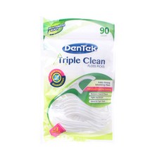 DenTek 三重清潔牙線, 1個, 90入