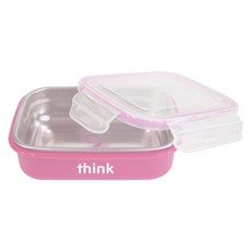 thinkbaby 便當盒一般便當盒, 1個, 粉色的