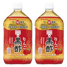 mizkan 味滋康 蘋果黑醋飲, 2個, 1L