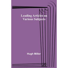 (英文圖書) Leading Articles on Various Subjects 平裝版, Alpha Edition, 英文