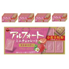 BOURBON 北日本 Alfort帆船巧克力餅乾 草莓口味 12包入, 20個