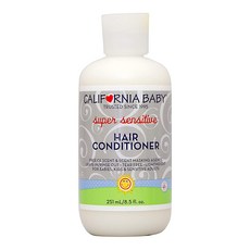 CALIFORNIA BABY 加州寶寶 嬰兒溫和護髮素, 1瓶, 251ml